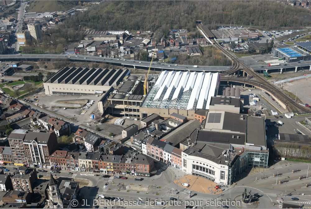 Charleroi
rénovation du Palais des Expositions